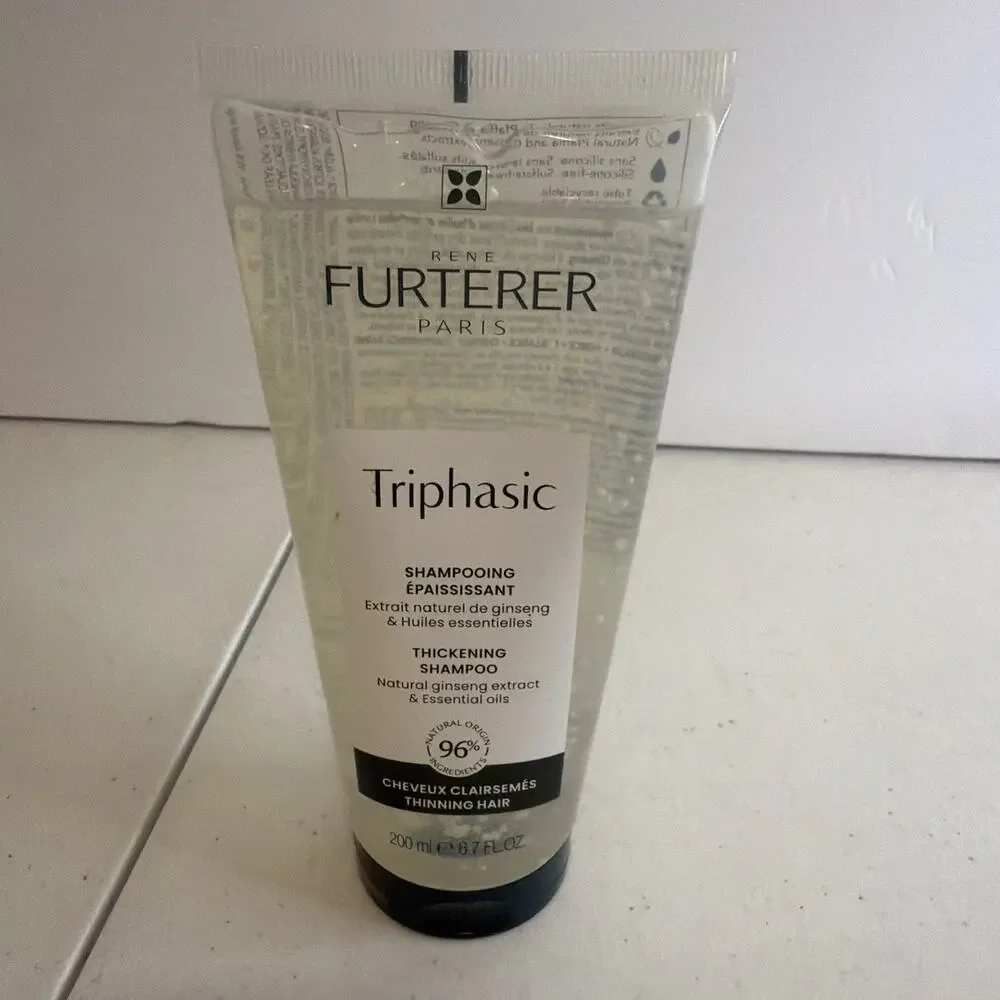 Rene Furterer Triphasic Thickening Shampoo 6.7oz 200ml Thinning Hair NEW Sealed